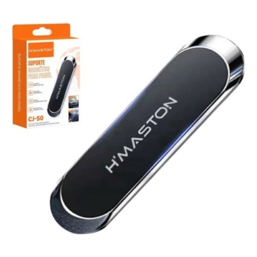 Suporte Magnético Veicular Carro Celular Imã Universal Metal Hmaston CJ50