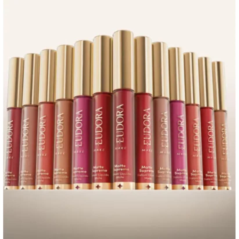 Eudora Batom Líquido Matte Supreme 4,0ml  Cores em alta a  Escolha - Lançamento