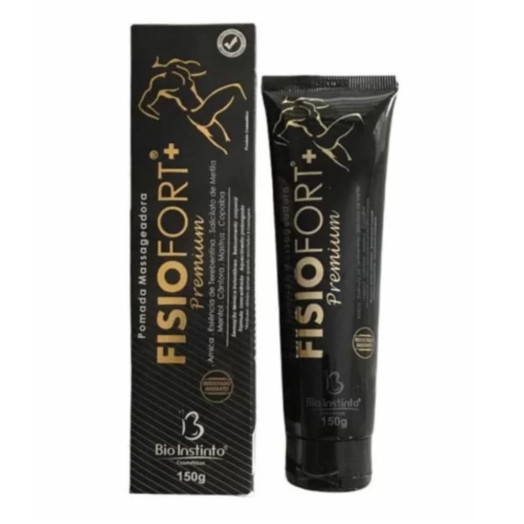Pomada Fisiofort Premium Massageadora bio instinto auxilia circulação para Dores Musculares/Contusão