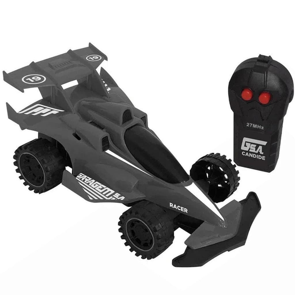 Carrinho Controle Remoto Bullet Cinza Garagem S. A 3531