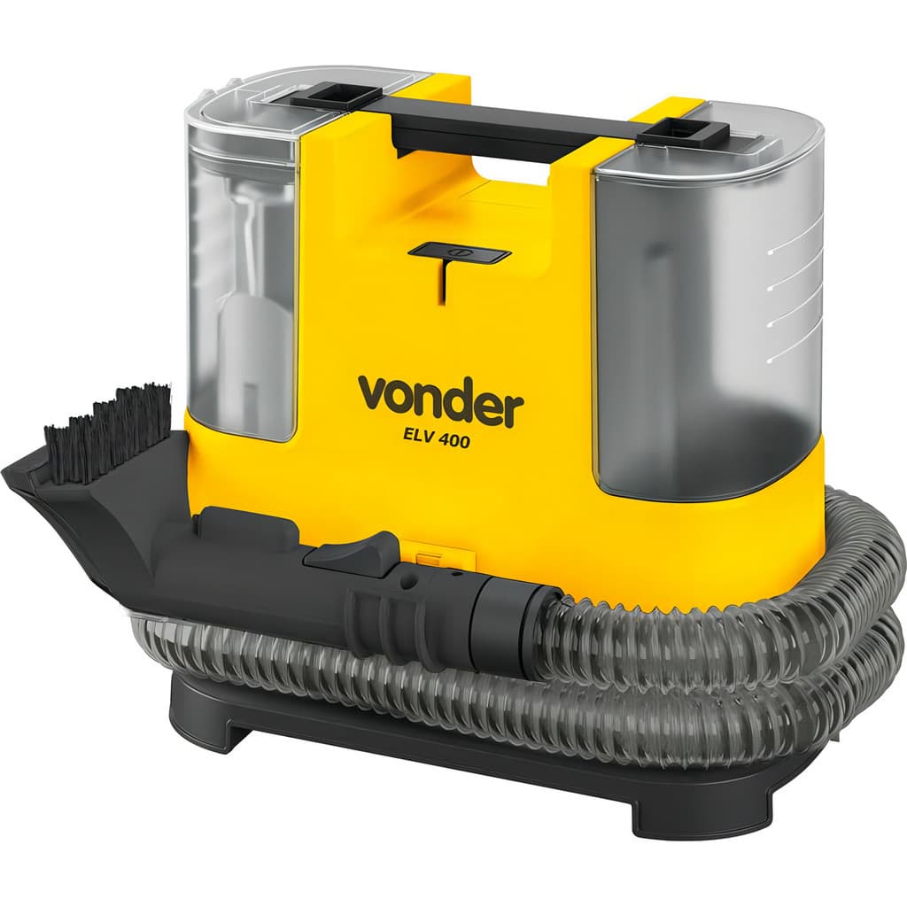 Extratora Portátil Vonder ELV400 400W Para Limpeza de Estofados, Carpetes e Veículos Compacta