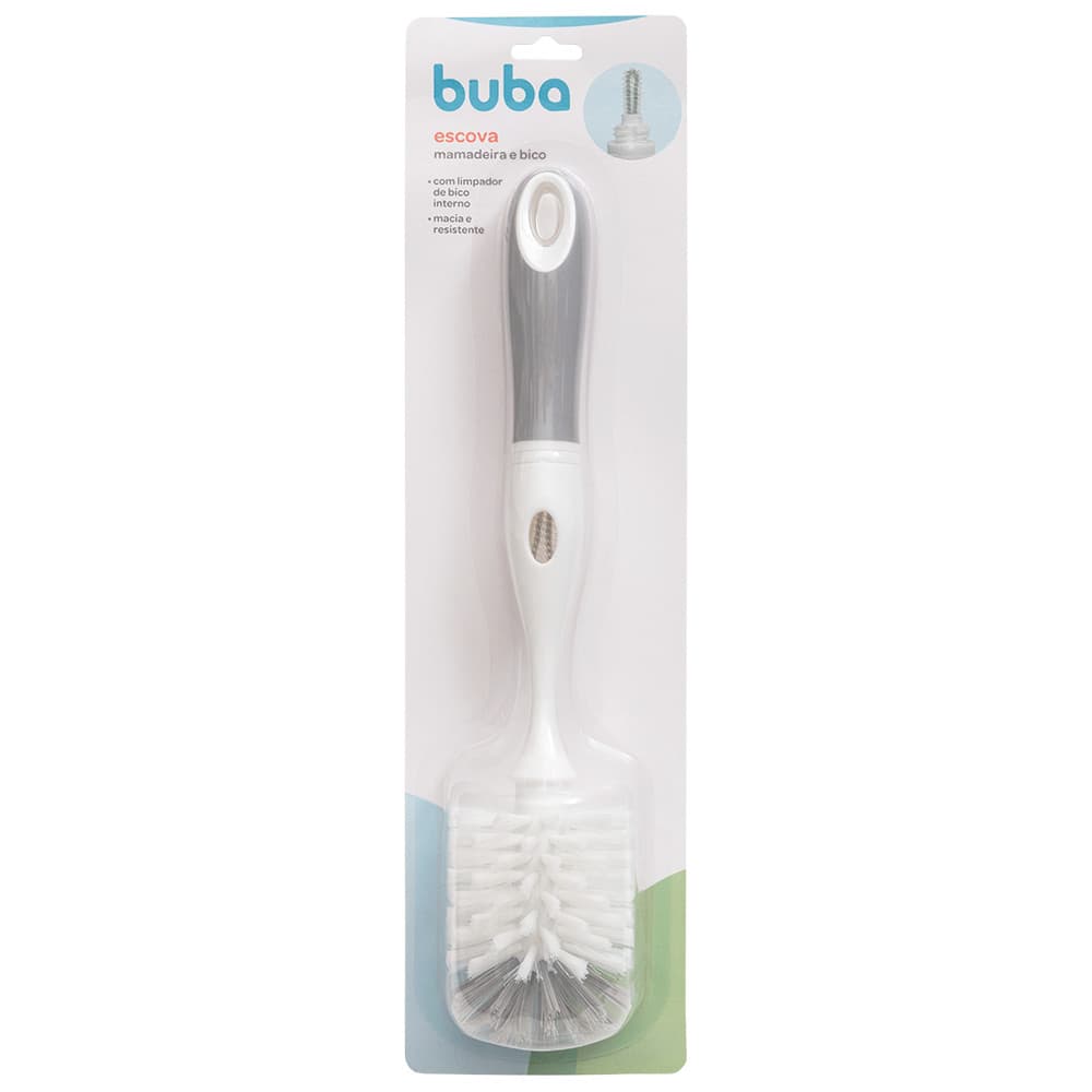 ESCOVA LIMPA MAMADEIRA E BICO BUBA CINZA
