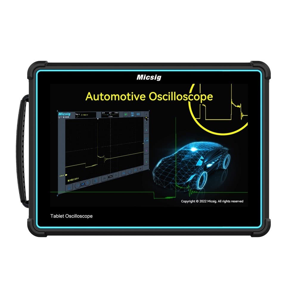 Osciloscópio Digital Automotivo Portátil Micsig ATO1004 Kit Master 100MHz 1GSa/s 4 canais Hard Case