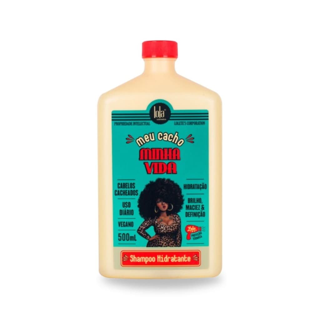 Shampoo Capilar Hidratante Lola Meu Cacho Minha Vida 500ml - Vegano