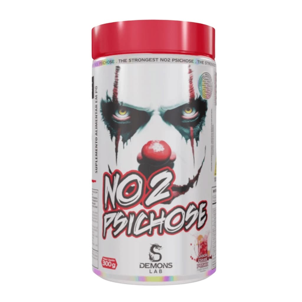 Pré-Treino NO2 Psichose Pote 300g Demons Lab FRUIT PUNCH