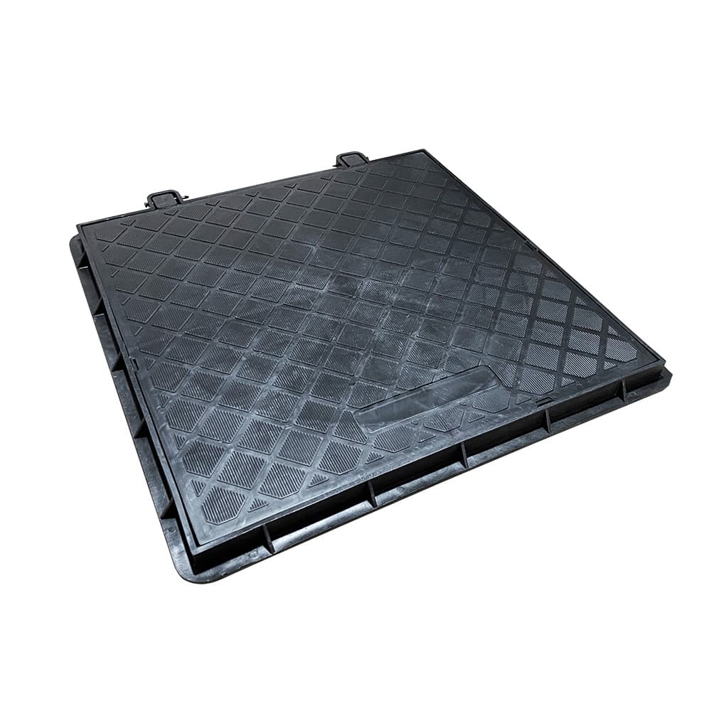 Tampa de PVC 60x60 Articulada Esgoto Elétrica Caixa Passagem