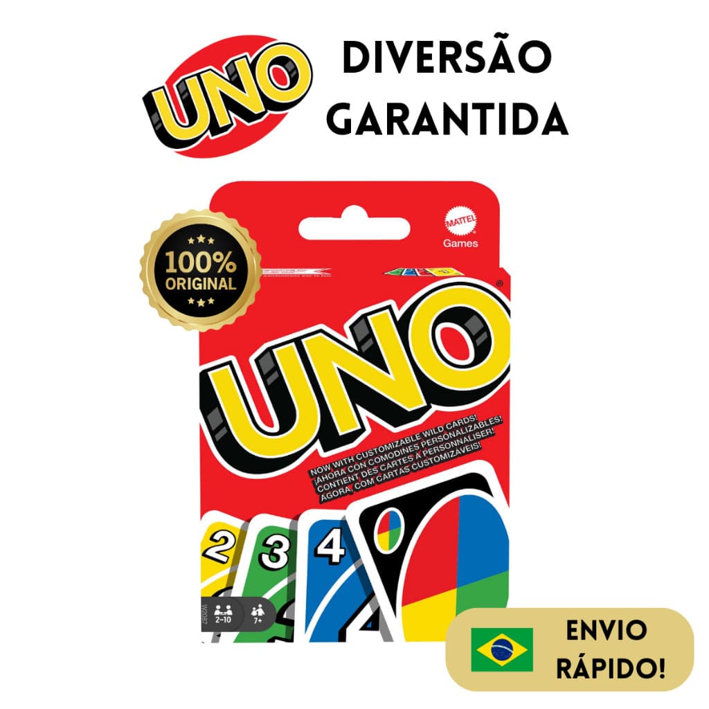 Jogo de Cartas Garantida Para Família Amigos Com Cartas Personalizáveis