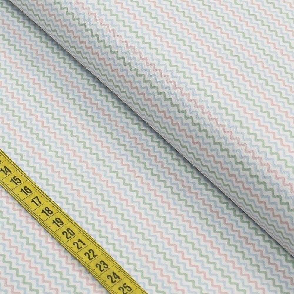 Tecido Estampado Para Patchwork - Doce de Coco : Mini Sianinhas (0,50x1,40)