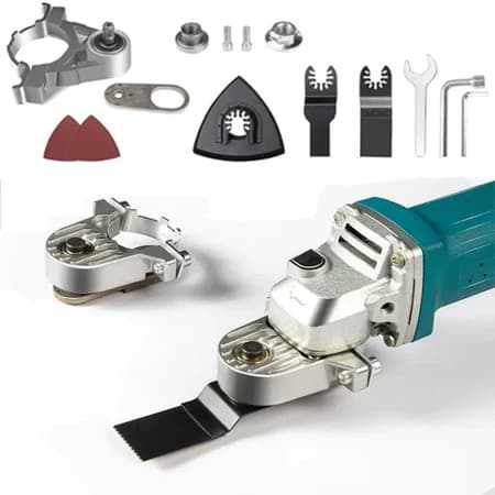 Esmerilhadeira Angular De Conversão Rosca Adaptador De Cabeça  Para M14 115 Tipo Polimento Oscilante