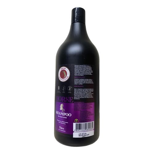 Shampoo para Cavalos Cães e Gatos 1L Brene Horse Clareador Branqueador