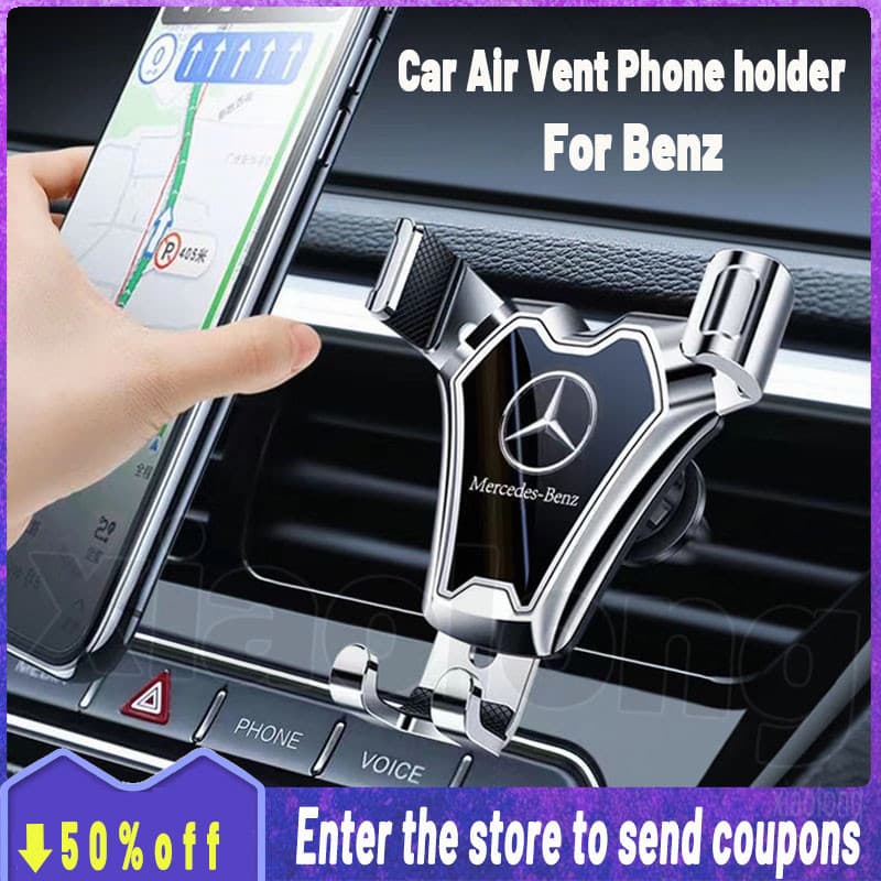 Para Mercedes-Benz Alta Qualidade ABS Multifuncional Suporte Do Telefone Carro Ventilação De Ar Moda Celular Móvel