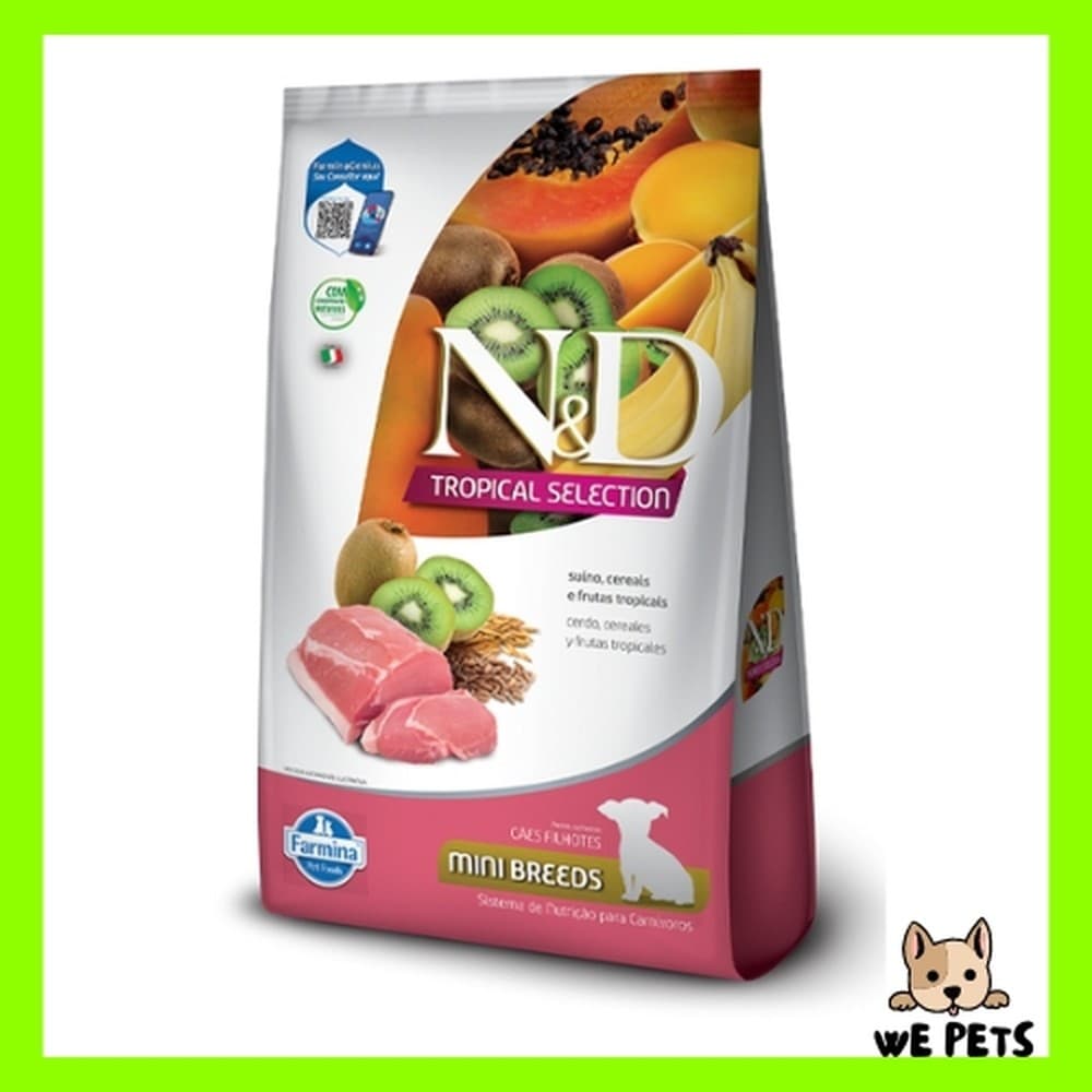 Ração 2Kg N&D Tropical Selection Cães Filhotes Raças Pequenas Suíno 2Kg