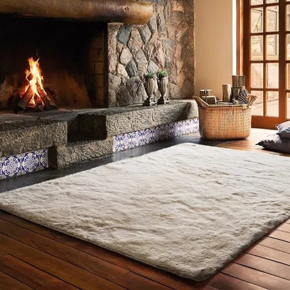 Tapete Sala Quarto 2.00 X 3.00 Antiderrapante Macio Grande Melody