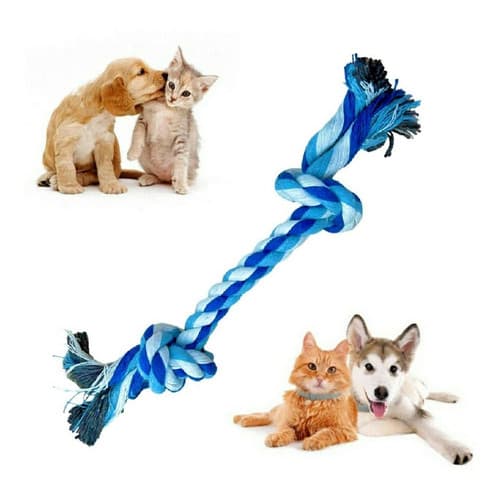 Brinquedo Pet Corda Osso Mordedor para cães cachorros pequeno porte e filhotes Brinquedo Interativo
