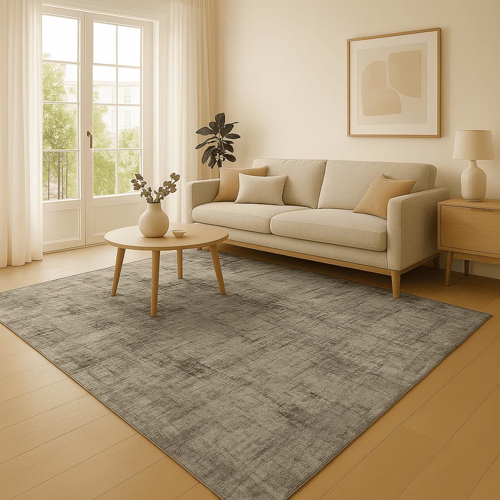 Tapete Jacquard Boho Geométrico Antiderrapante para Sala Grande - Vários Tamanhos