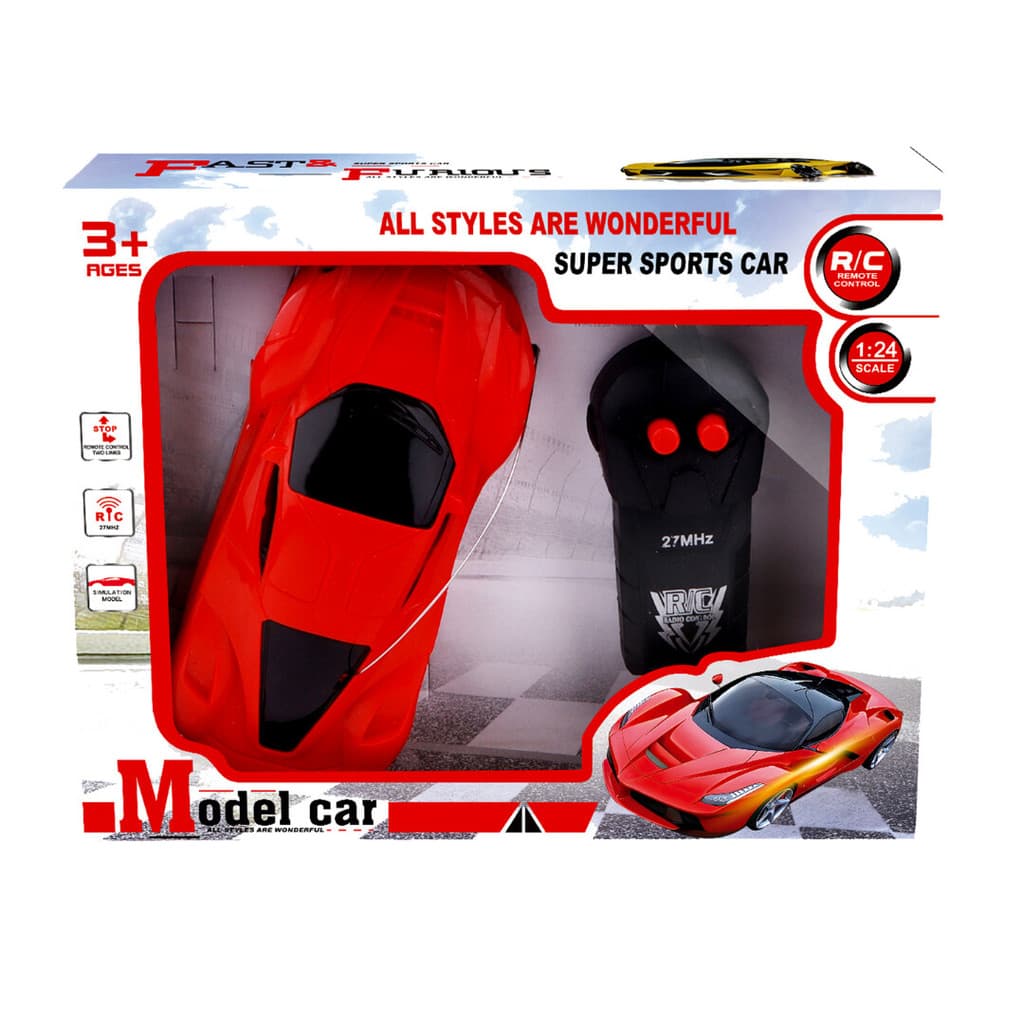 Carrinho de Controle Remoto - Duas Mania Potente com Controle Remoto