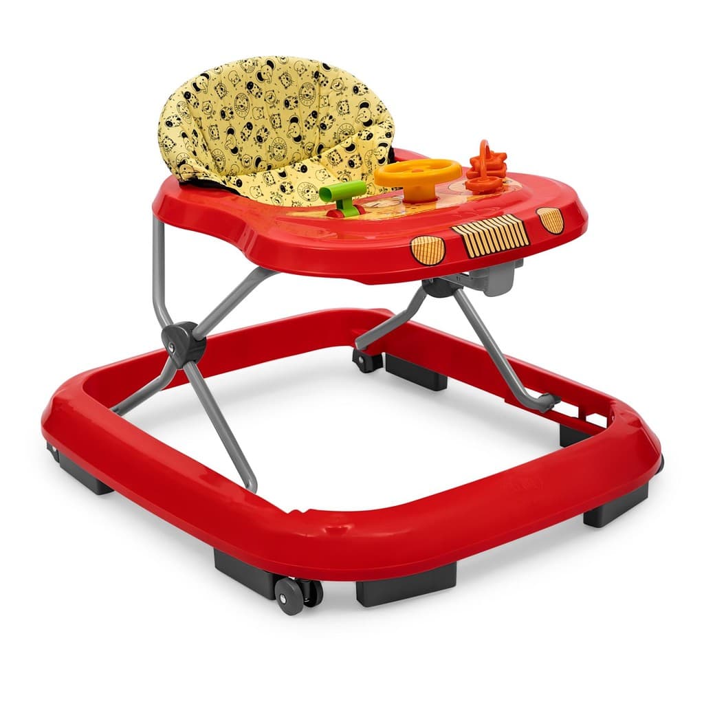 Andador Bebê Safari II Vermelho Centro Atividades Tutti Baby