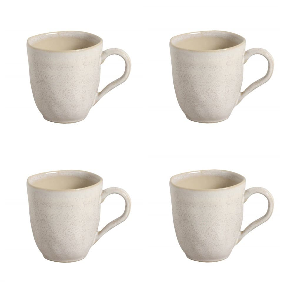 Conjunto de Canecas 04 Peças Orgânico Latte Porto Brasil