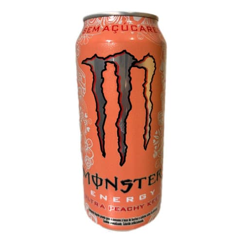 Energético Monster Zero Açúcar Ultra Peachy Keen 473ml