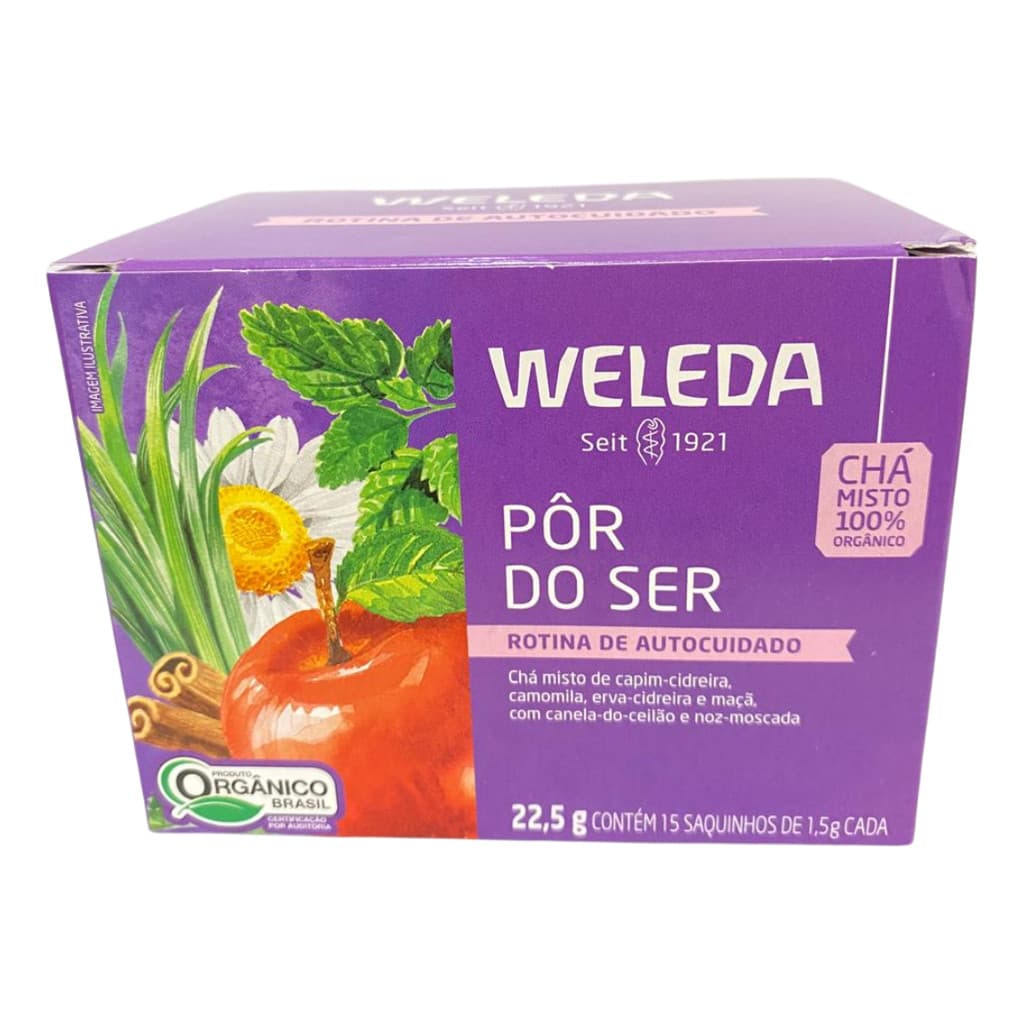 Chá Misto Para Sono Pôr Do Ser Weleda 100% Orgânico 15s