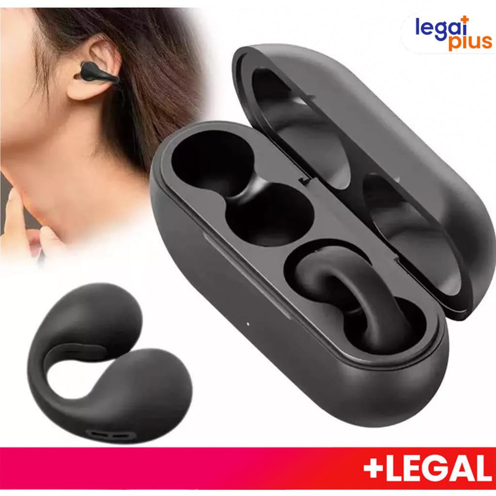 Fone De Ouvido Sem Fio Ambie Sound Earcuffs Bluetooth 5.2 IPX5 Fone Esporte À Prova D'água Com Microfone