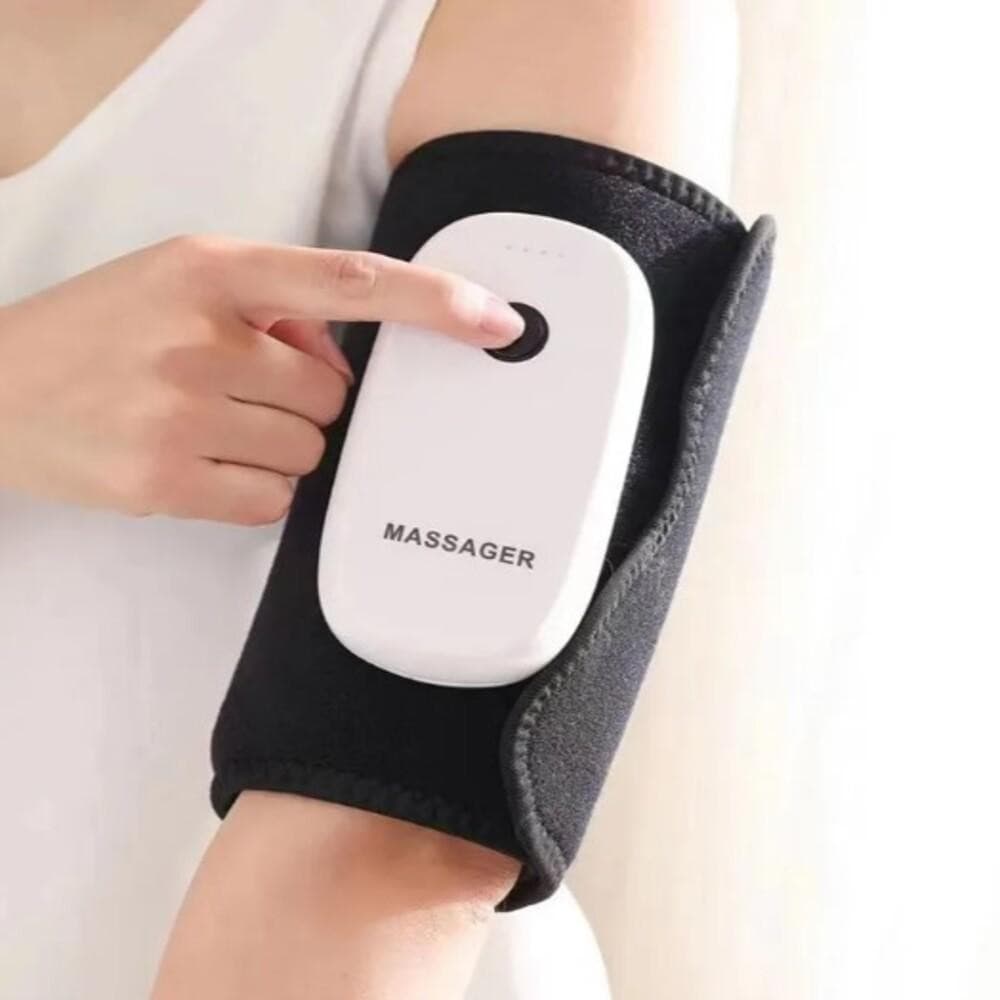 MASSAGEADOR BRAÇO PERNA PANTURRILHA PORTATIL ELETROESTIMULACAO MASSAGEM FISIOTERAPIA MUSCULAR