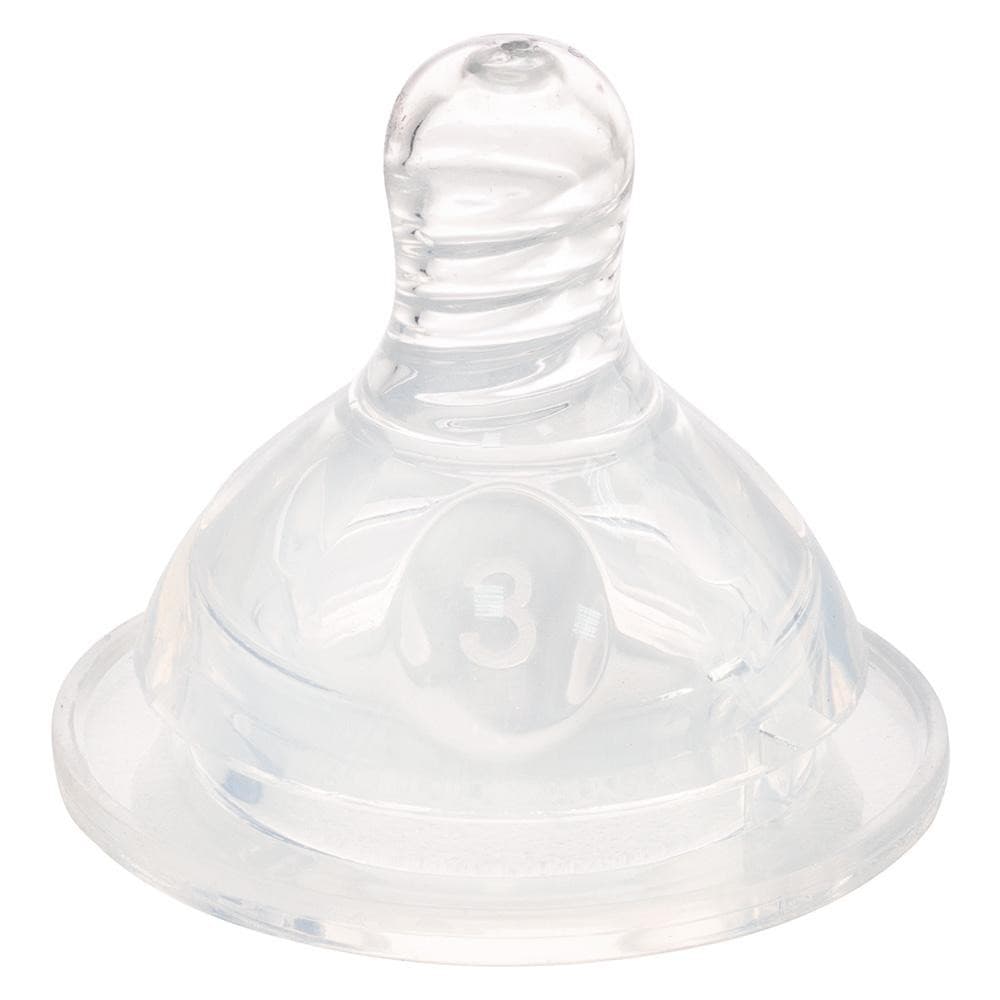 Kit 2 unidades Bicos Anticólica Mamadeira Conforto Bebê Plasútil