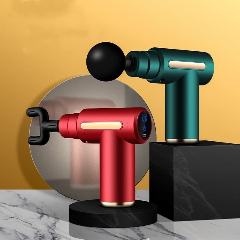 Pistola Massageadora Elétrica Profissional, Portátil para Massagem Muscular EXCELENTE