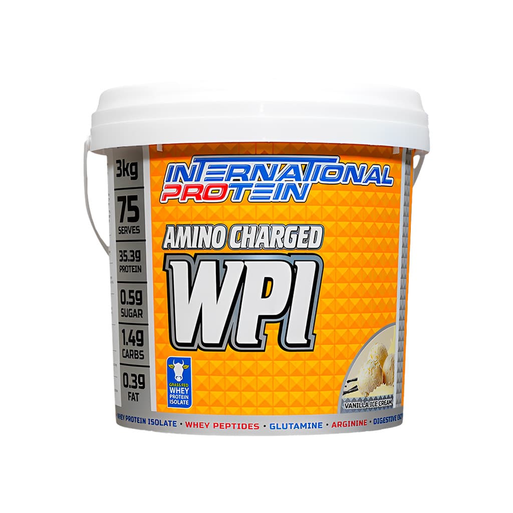 Amino Charged WPI Whey Isolado Chocolate 3kg International Protein