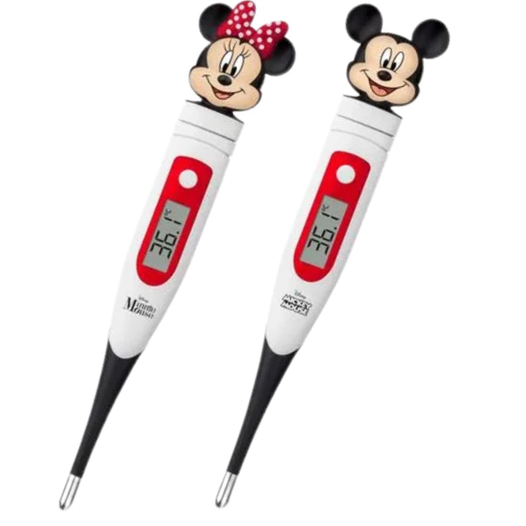 Termômetro Digital com Ponta Flexível Multi Saúde Pediátrico Infantil Minnie Mickey