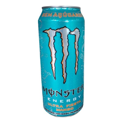 Energético Monster Ultra Fiesta Mango Zero Açúcar 473ml