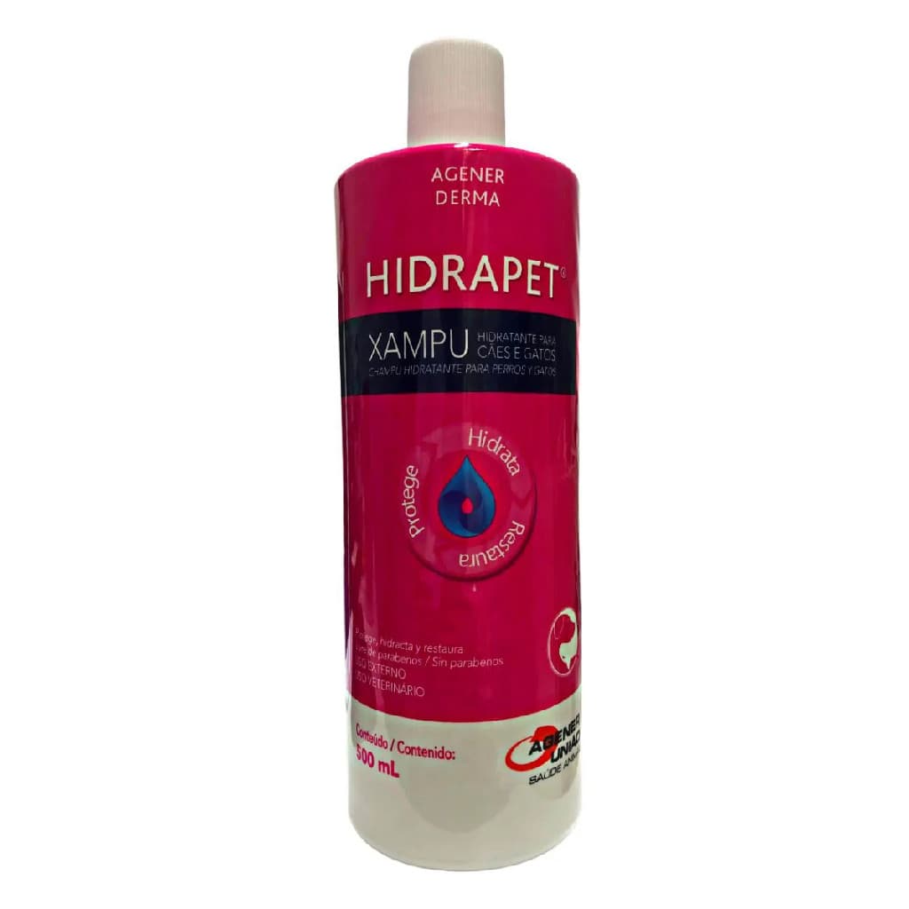 Hidrapet Shampoo Hidratante Para Cães e Gatos 500 Ml