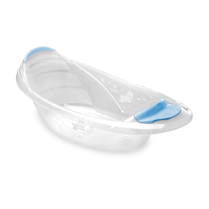 Banheira Bebê Cajovil 22 Litros Transparente Azul