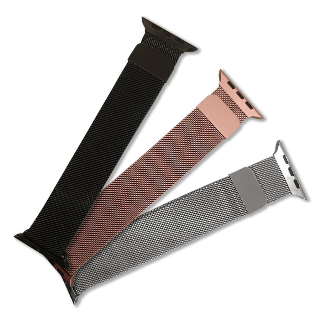 Kit c/3 Pulseiras Magnética Para Smartwatch Relógio Original 38mm 40mm 41mm/42mm 44mm 45mm 49mm