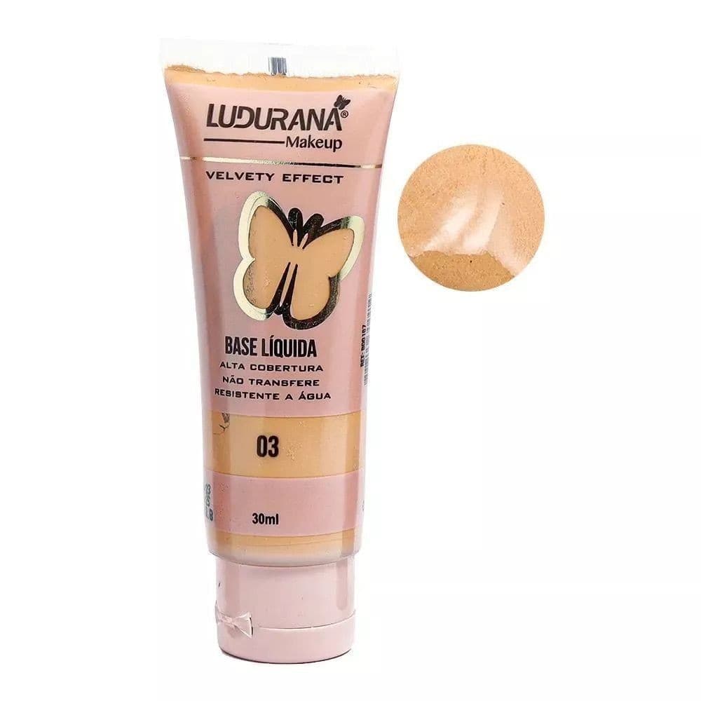 Base Liquida Ludurana Velvety Effect B00165 - Cor 03