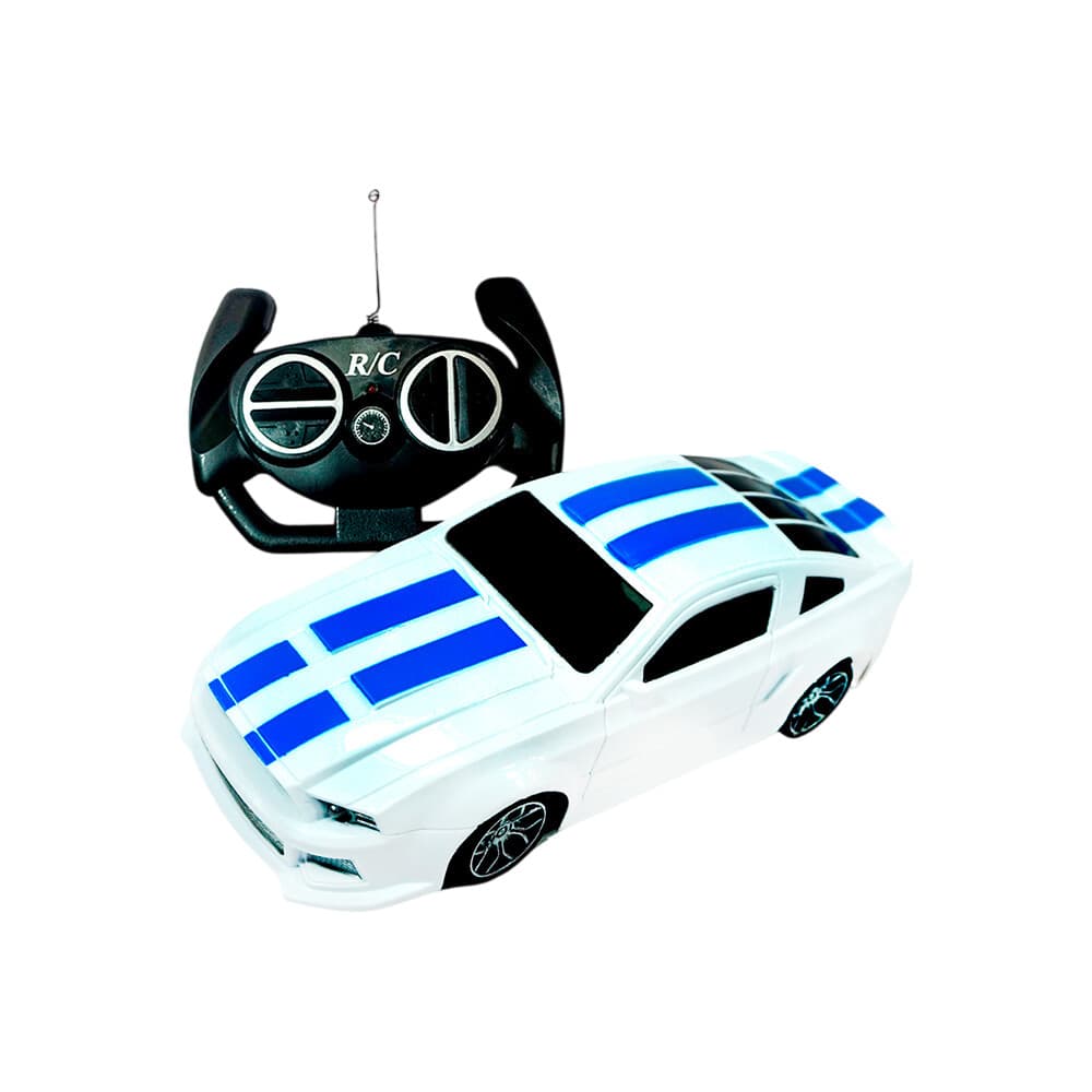 Carrinho de Controle Remoto  - QUATRO MANIA ESPORTE CAR Controle Total com Estilo Esportivo