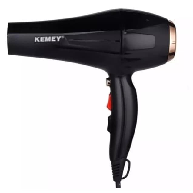 Kemei KM-9840 Secador De Cabelos Kemei Profissional Preto Potente 220v