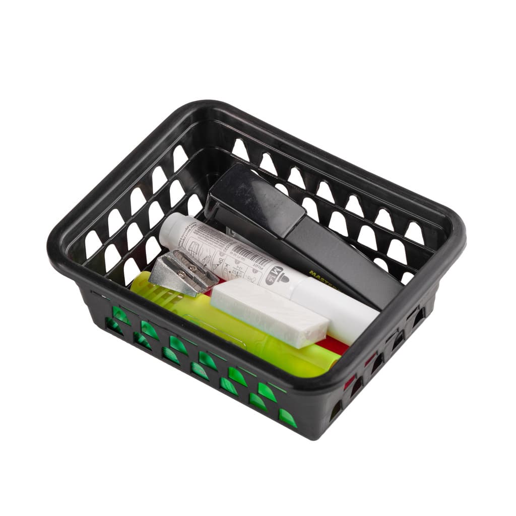 kit 30 Cestinha Organizador Multiuso Lavanderia Banheiro 16x12x6cm
