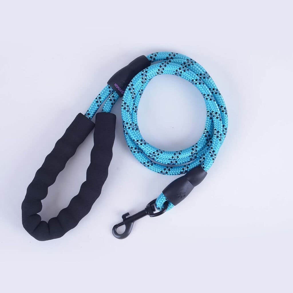 Cachorro Coleira Guia Reforçada, Emborrachada Pet 1.20 cm Zapstore
