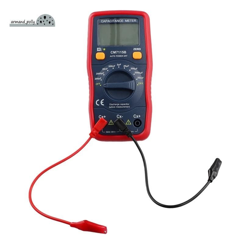 Capacitor Digital CM7115B Medidor De Capacitância De Teste Sem Descarga