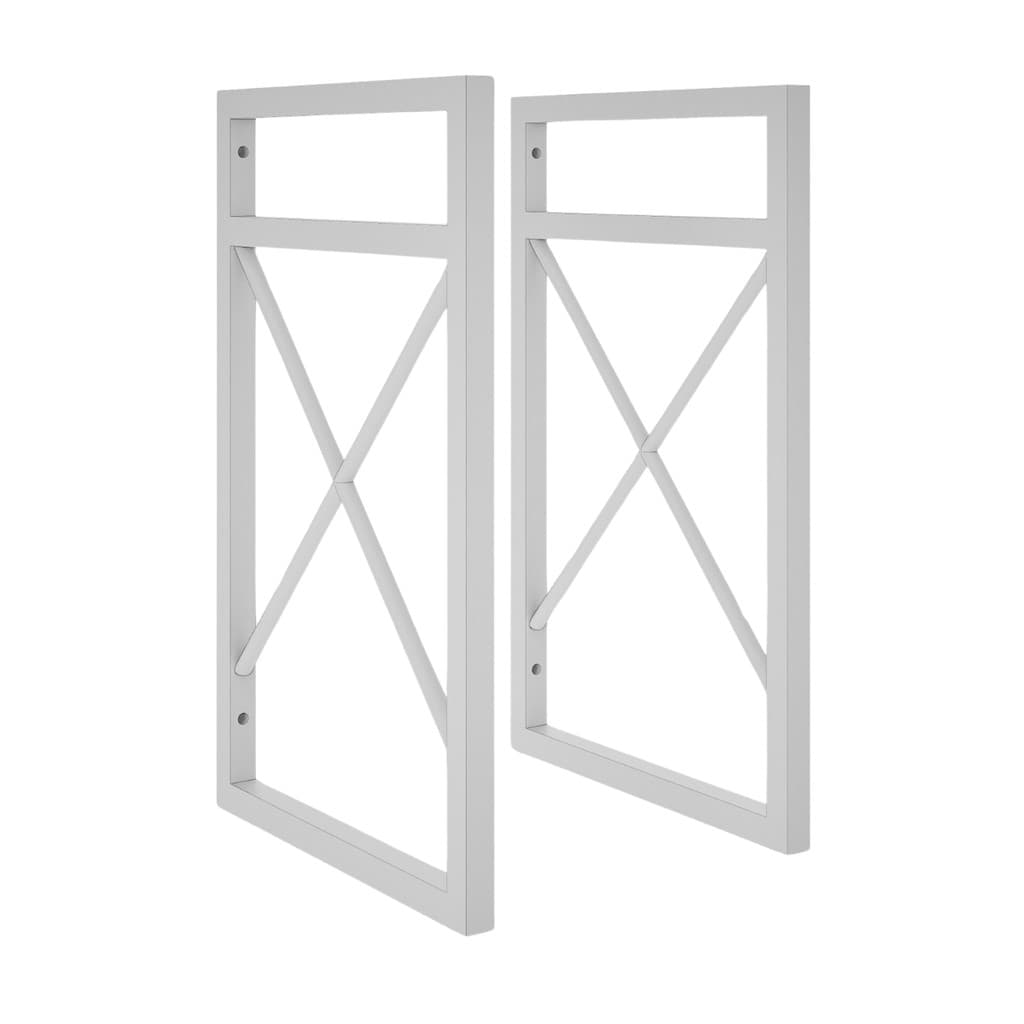 2 suportes parede prateleira nicho gamer design industrial