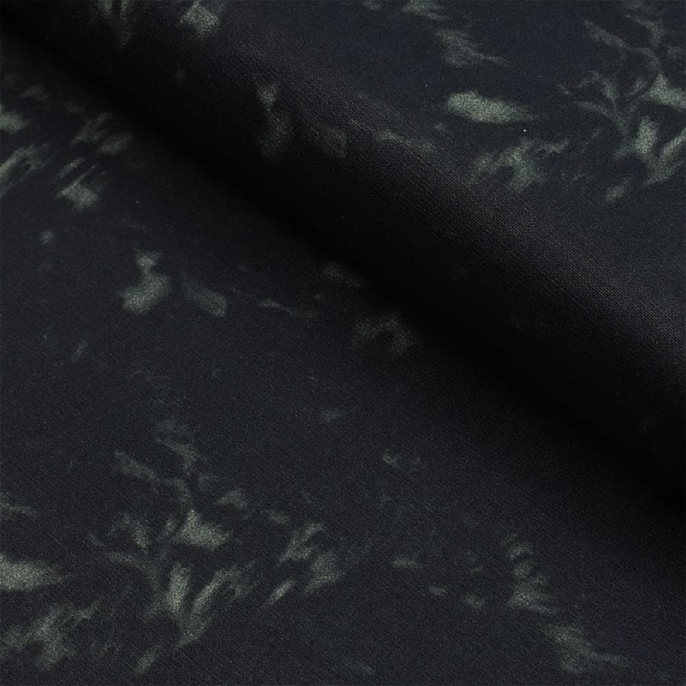 Tecido Estampado para Patchwork - Marmorizada :  Textura Preto (0,40x1,50)