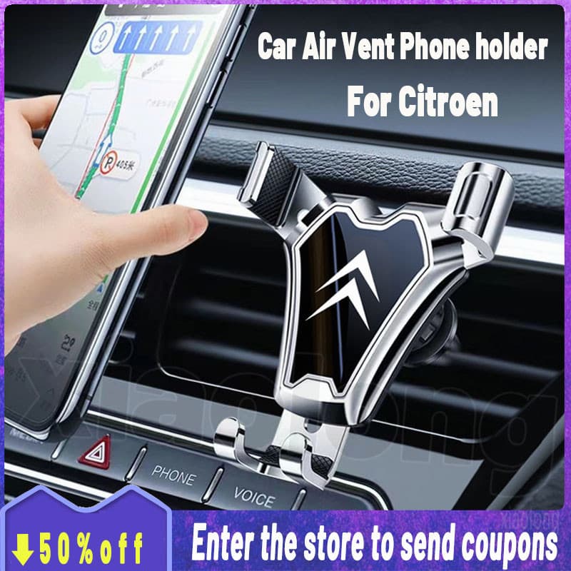 Para Citroen Alta Qualidade ABS Multifuncional Suporte Do Telefone Carro Ventilação De Ar Moda Celular Móvel Acessórios