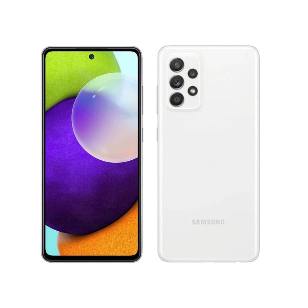 Usado: Samsung A52s 128 GB Branco - Sem Face Id / Touch Id
