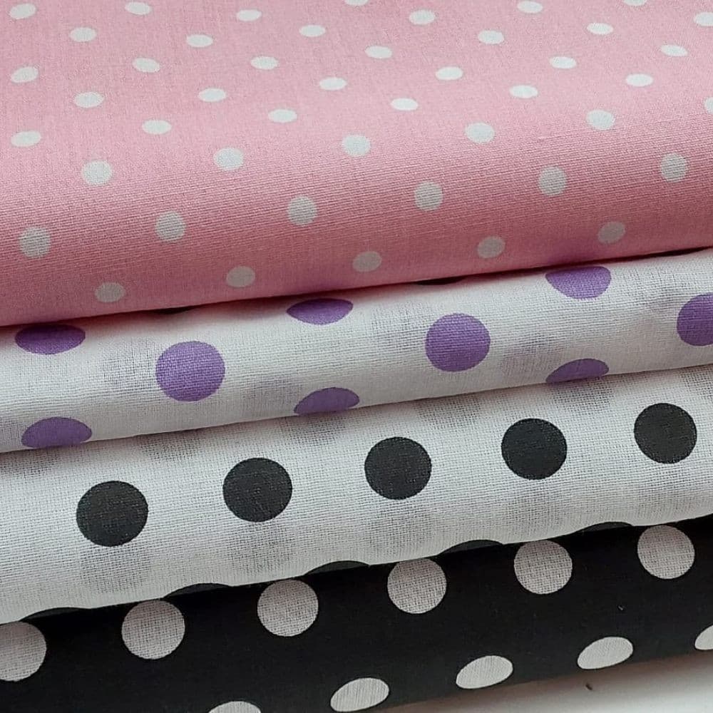 Textoleen Bolinha Grande por Metro x 1,50m de Largura Misto Patchwork