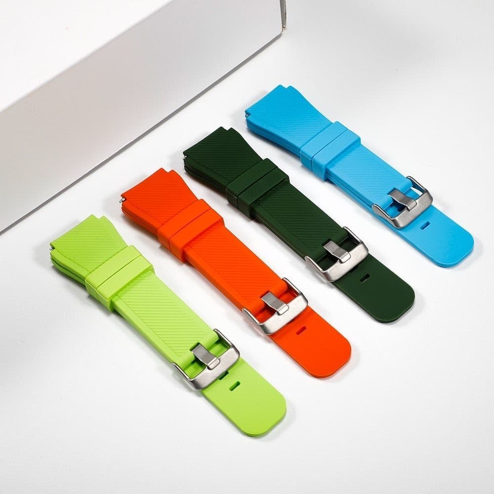 Pulseira de 22mm para Relogios Smartwatch COLMI C81 P71 P68 P60 i30 de Silicona