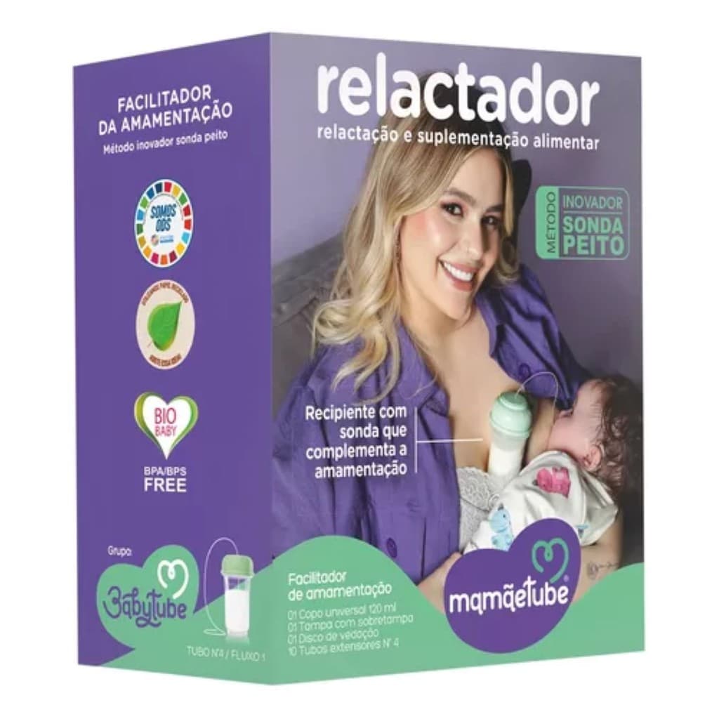 Mamatutti Relactador para Suplementação Alimentar Mamatube