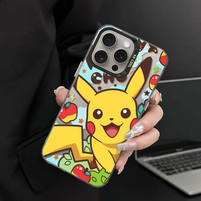 Pokémon Pikachu 28 anti-queda Capinha capa de celular Redmi Poco F3 M4 X3 10 12 14C Note 8 9 10 11 12 pro Xiaomi 13 14