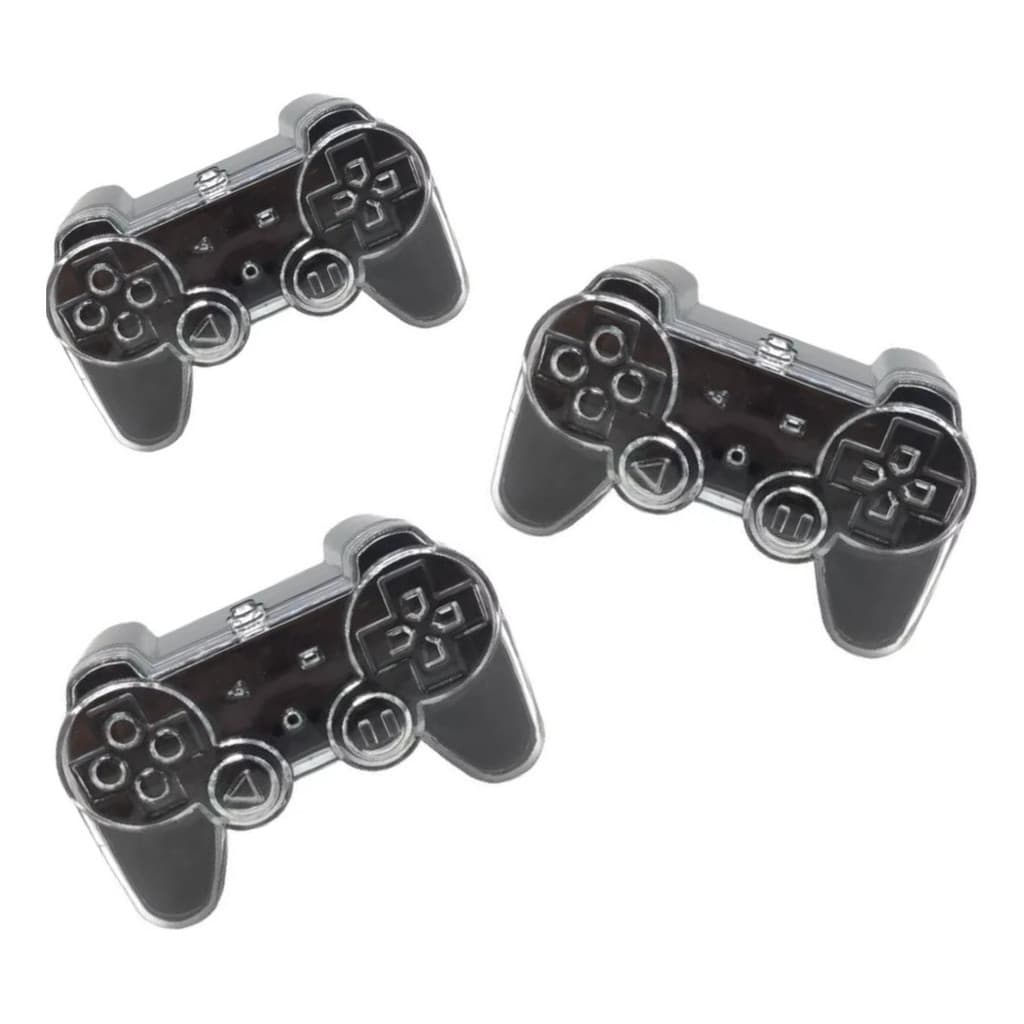 Kit 10 Enfeite Mini Controle Vídeo Game Festa Gamer Controle Lembrancinha Aniversario Decoração VideoGame Festa Infantil