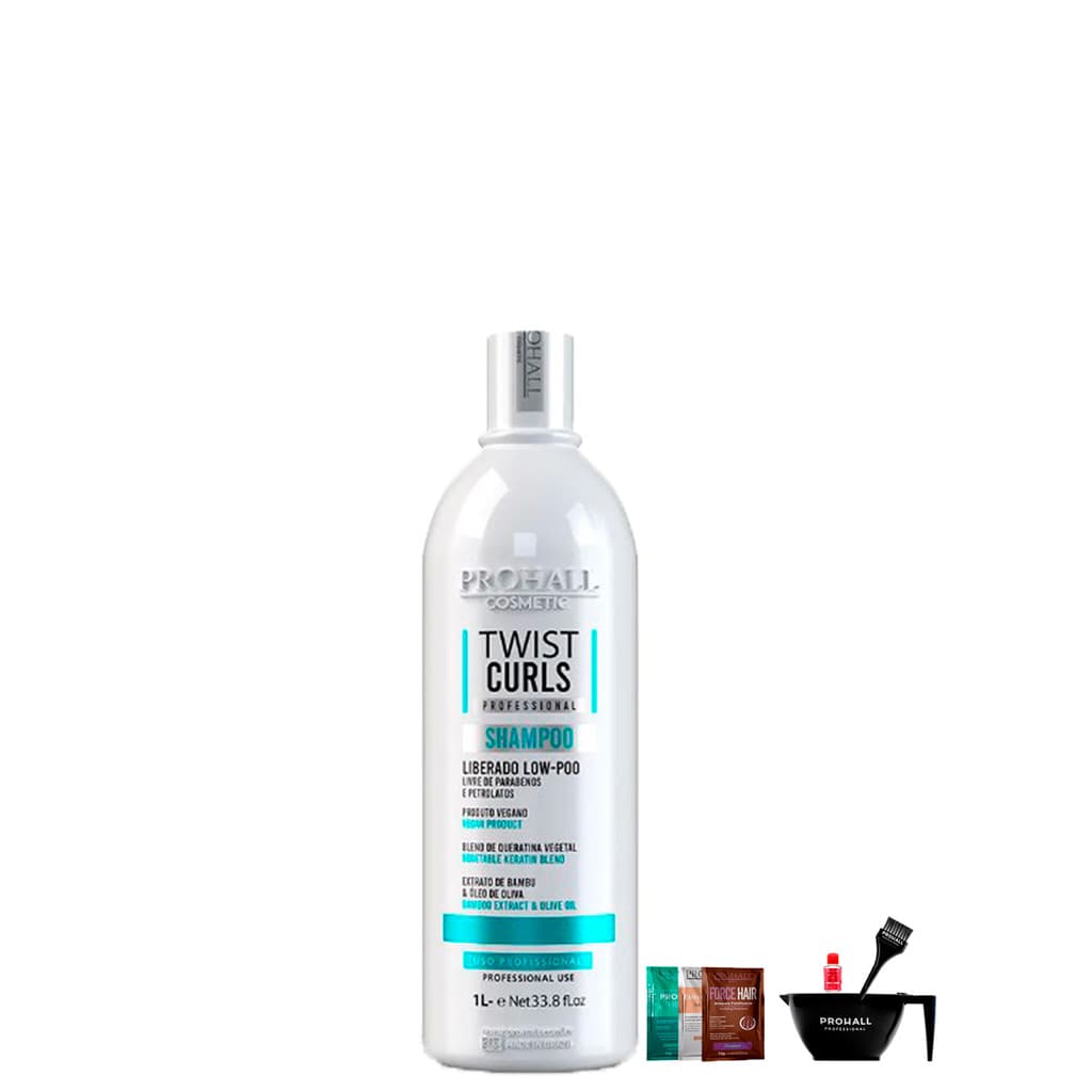 Shampoo Ultra Hidratante Low Poo Twist Curls 1 Litro